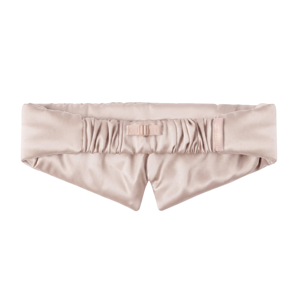 MON MOU Pure Silk³ Mask Nude - Шовкова маска для сну та відпочинку - фото №1